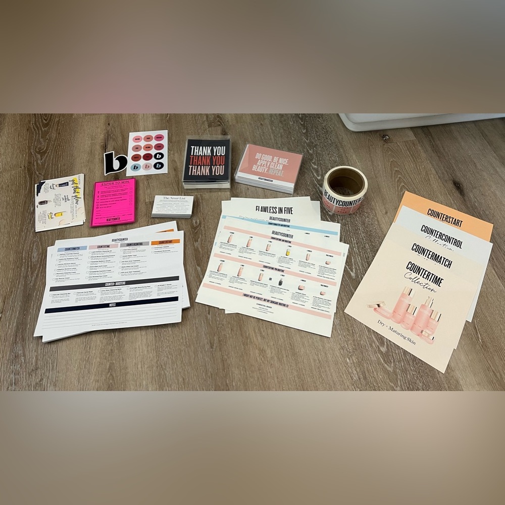 BeautyCounter Promotional Items